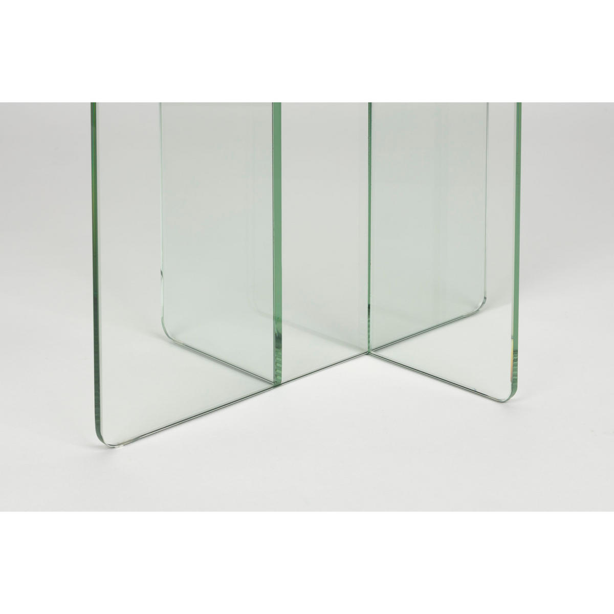 BEISTELLTISCH Linea 30x40 cm Transparent - Klar, Glas (30/40/50cm) - Zuiver
