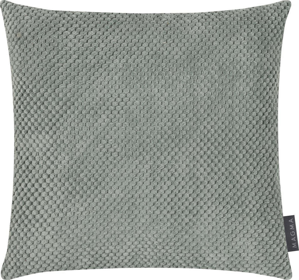 KISSENHÜLLE 2er Set Comodo - Salbeigrün, Textil (40/40cm) - Magma Heimtexx
