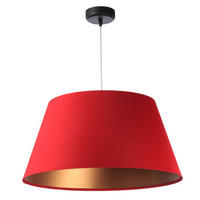 HÄNGELEUCHTE Rot 50/27 cm - Rot, Kunststoff (50/1.3/27cm) - ONZENO