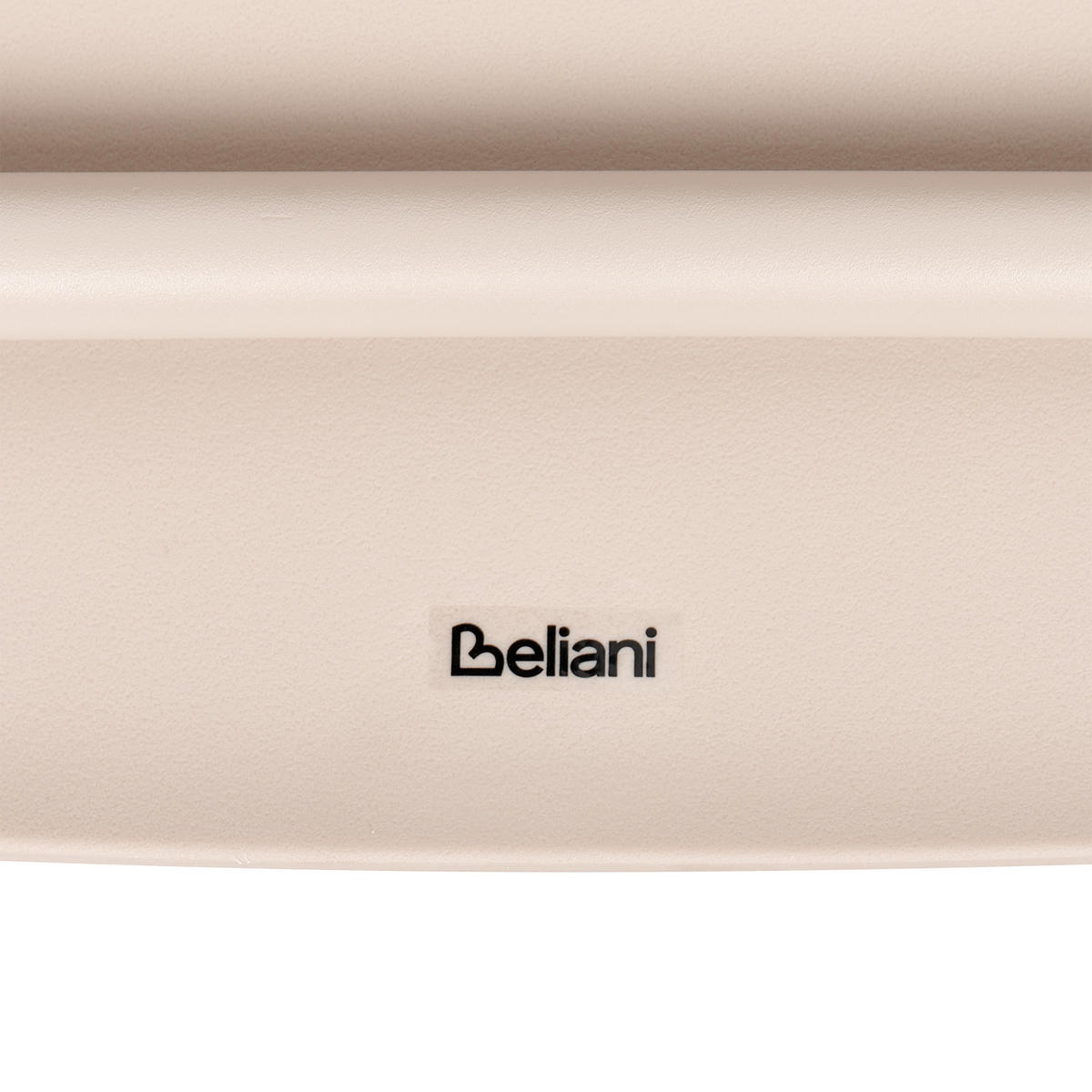 GARTENSTUHL 2er Set Beige Bolgheri - Beige, Kunststoff (49/83/49cm) - Beliani