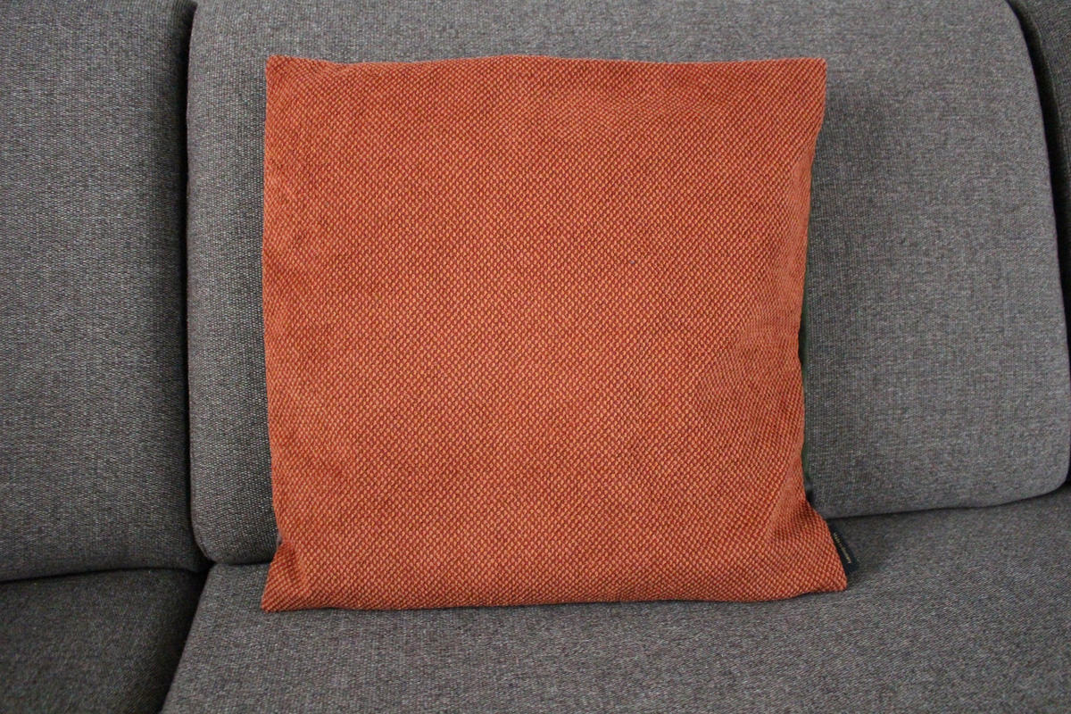 KISSENHÜLLE HIRSCH BLUME - Multicolor, Textil (45/45cm) - Yve! decoration