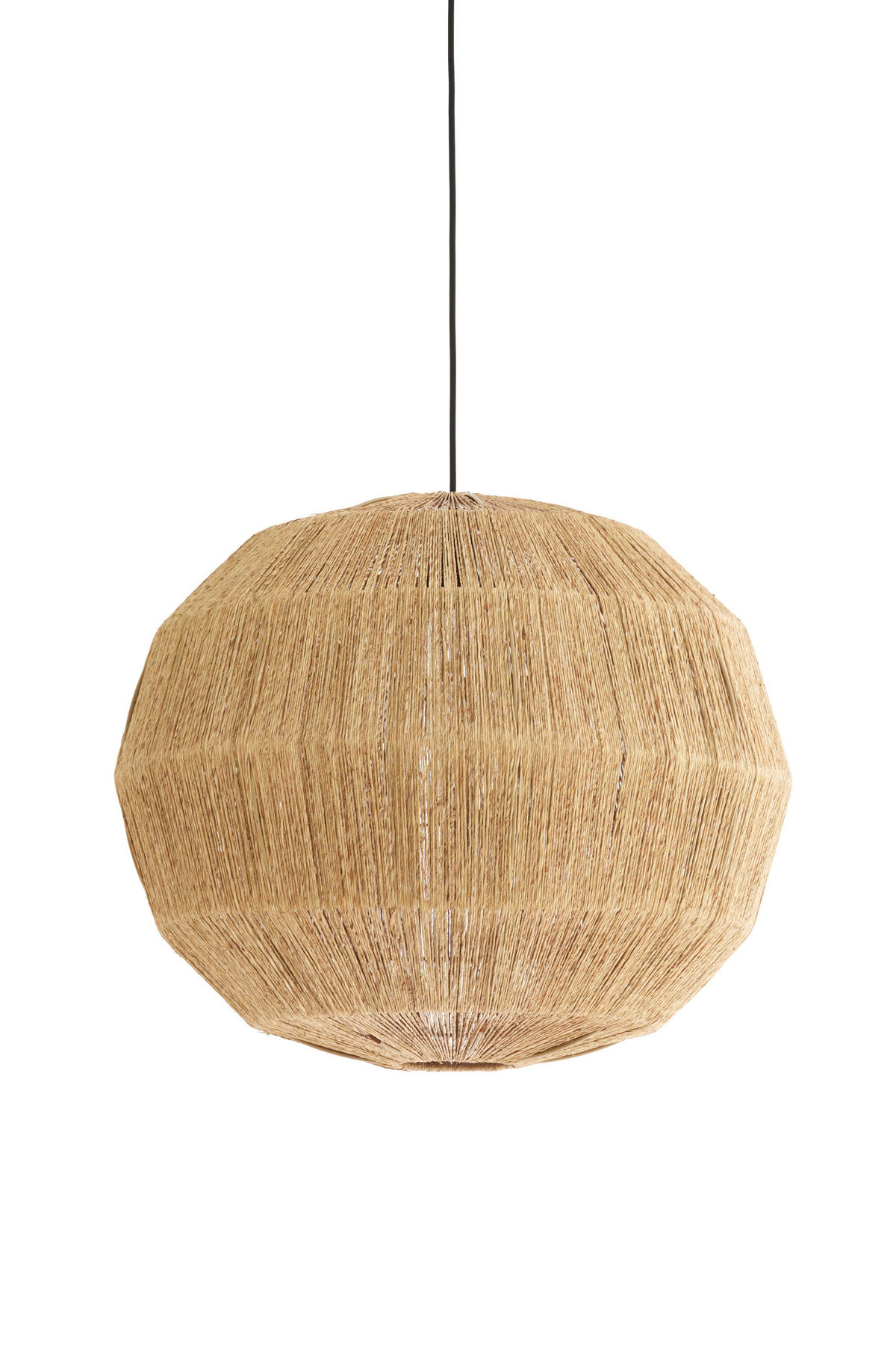 HÄNGELAMPE - Braun - 60/60/60 cm - Braun, Textil (60/60/60cm) - Light & Living