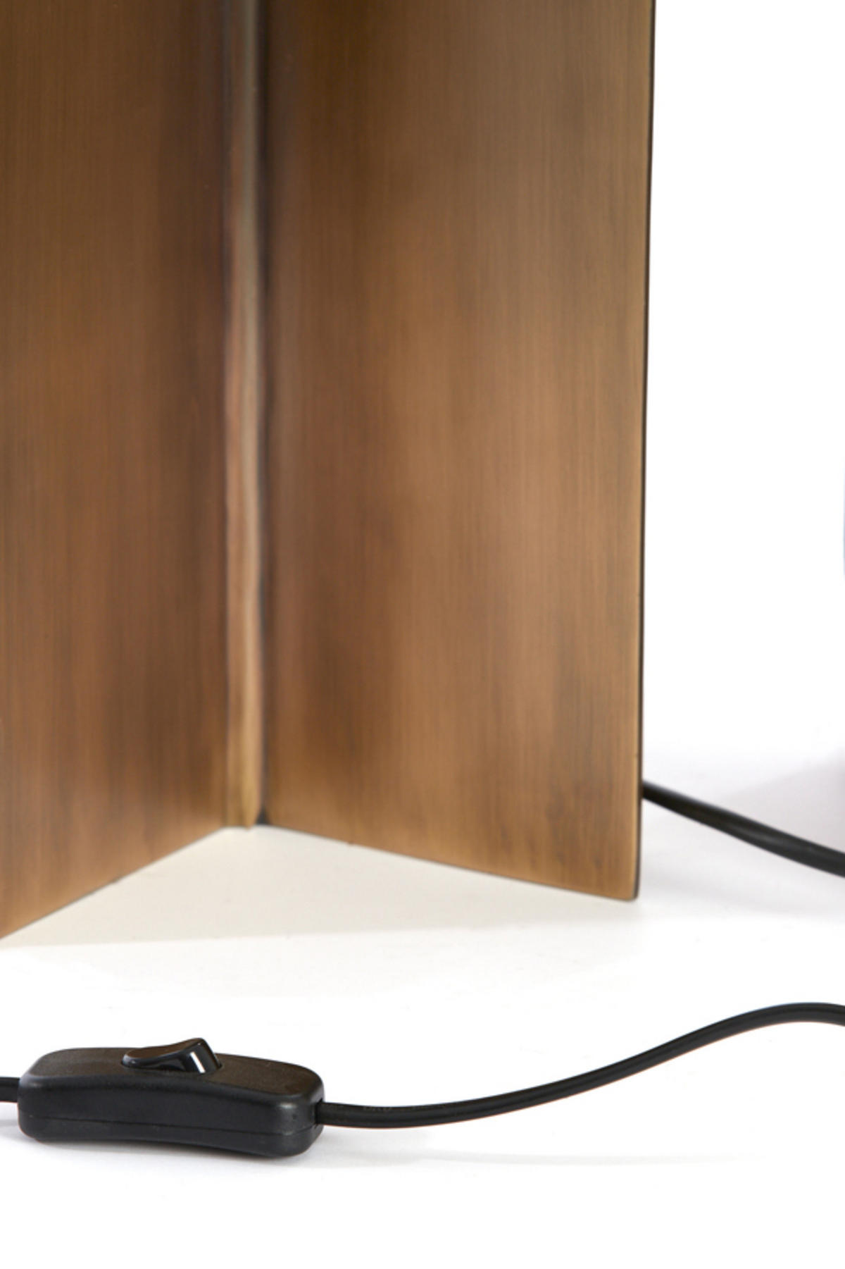 LAMPENFUSS Molago Bronze 21/21/40 cm - Bronzefarben, Metall (21/21/40cm) - Light & Living