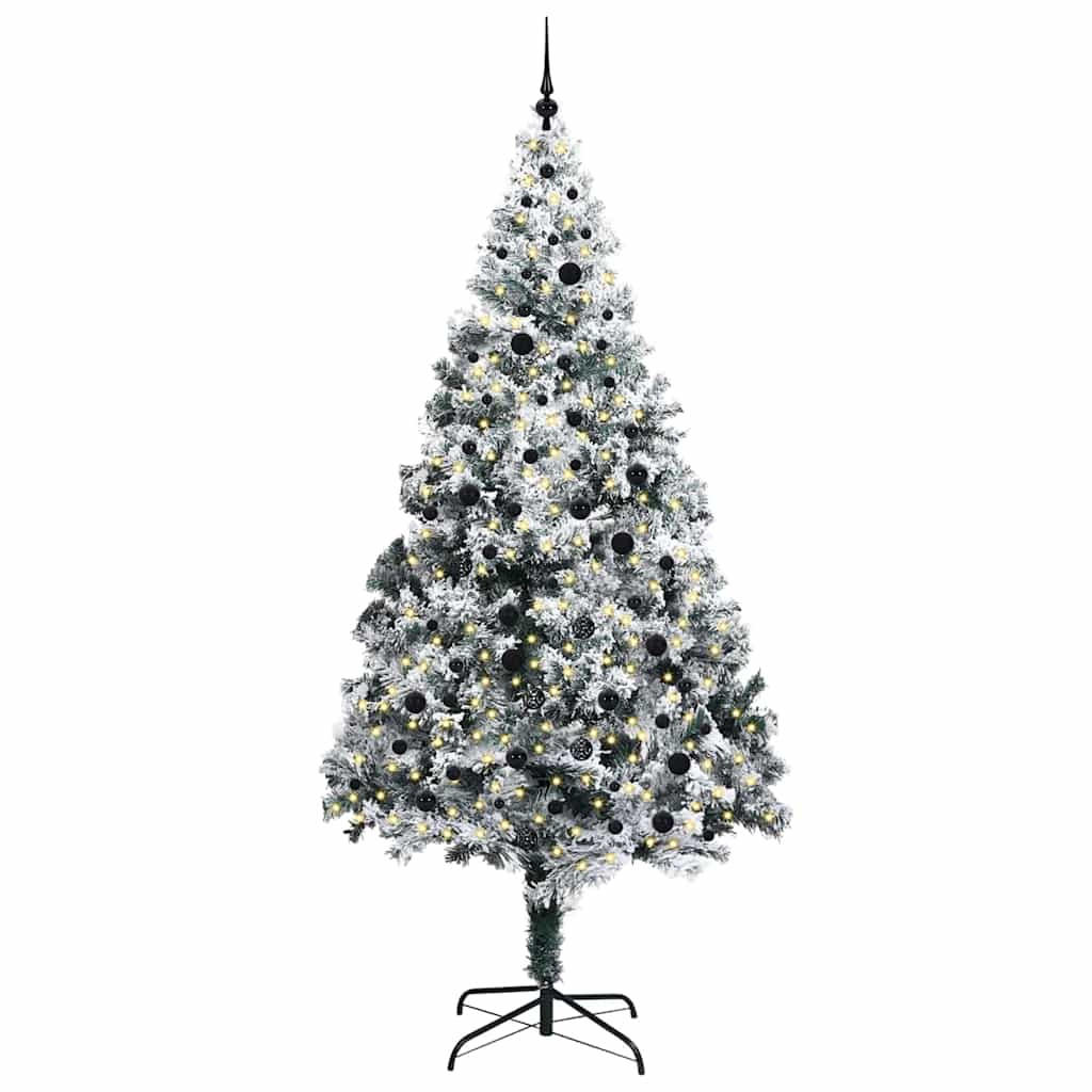 vidaXL Weihnachtsbaum Weiß 240 cm