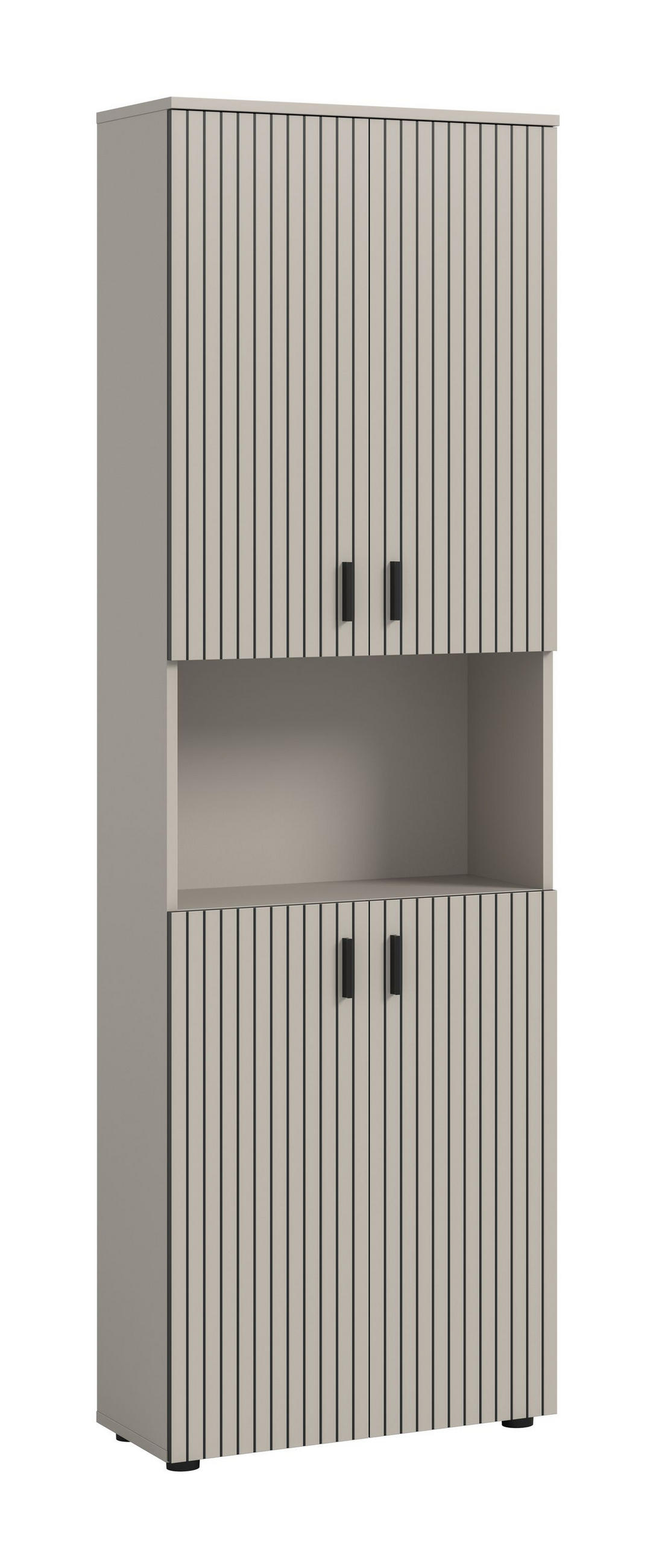 BADSCHRANK MONE (B/H/T: ca. 60/192/30 cm) in Kaschmir/Kaschmir - Kaschmir, Holzwerkstoff (60/192/30cm)
