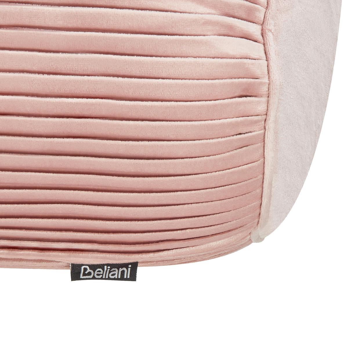 Dekokissen Rosa 60/22 cm Jonquil - Pink, Textil (60/22cm) - Beliani