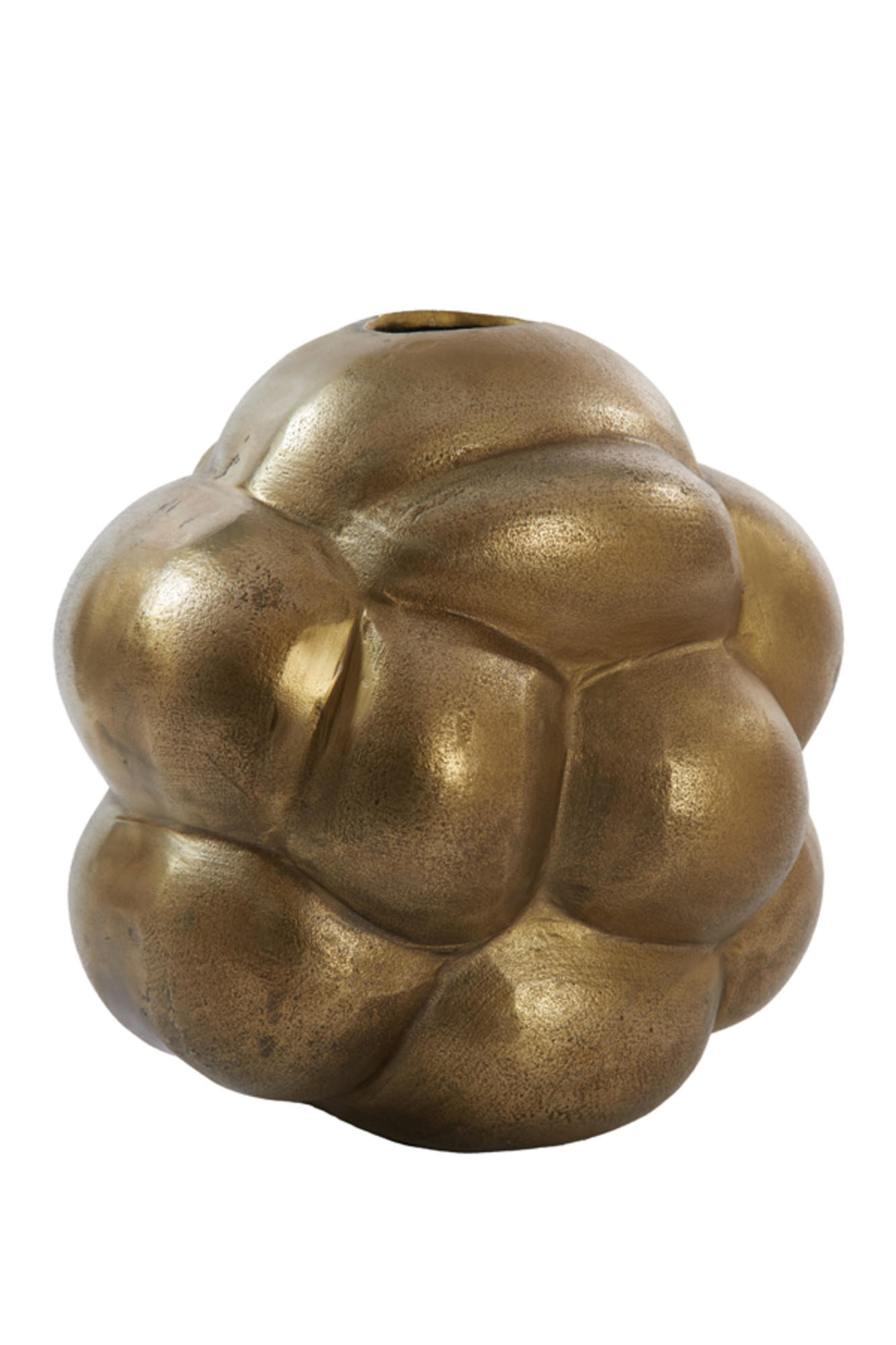 VASE Noor Bronze Ø30,5/30,5 cm - Bronzefarben, Metall (30.5cm) - Light & Living
