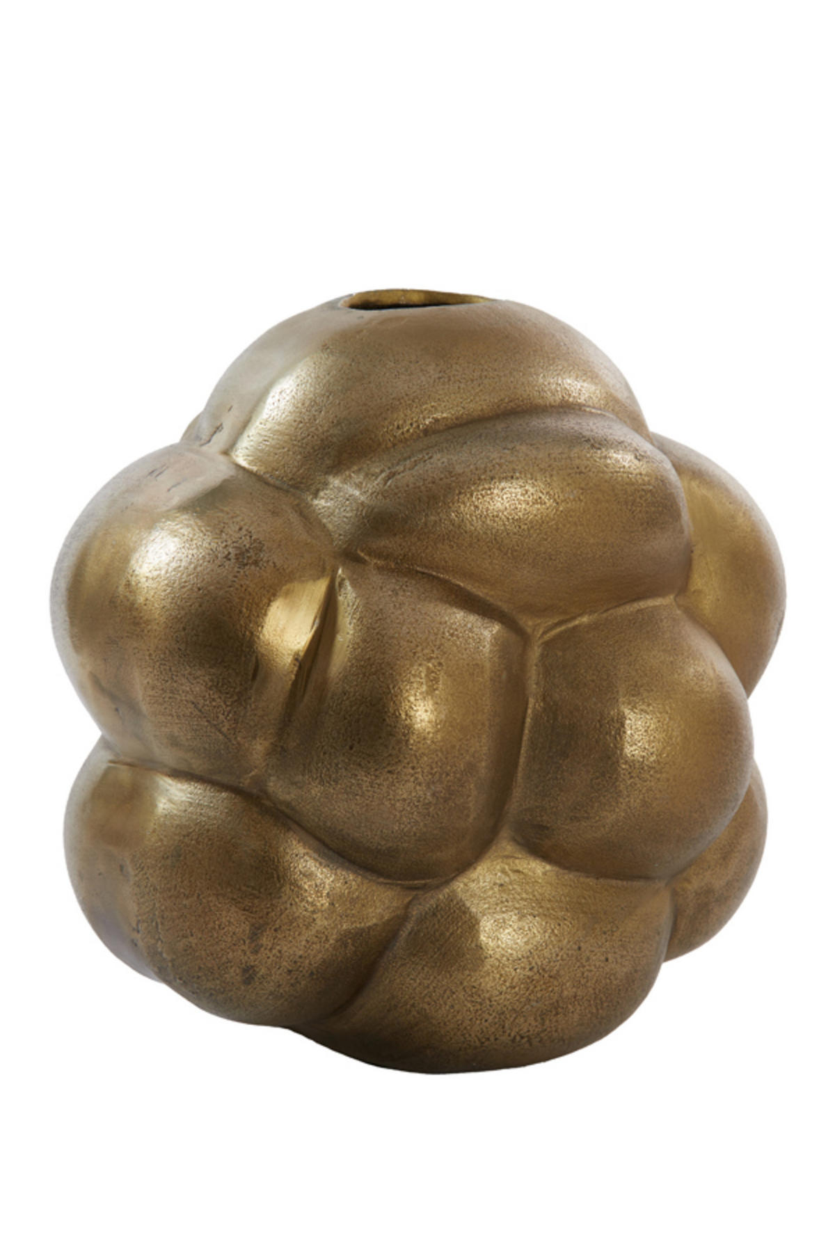 VASE Noor Bronze Ø30,5/30,5 cm - Bronzefarben, Metall (30.5cm) - Light & Living