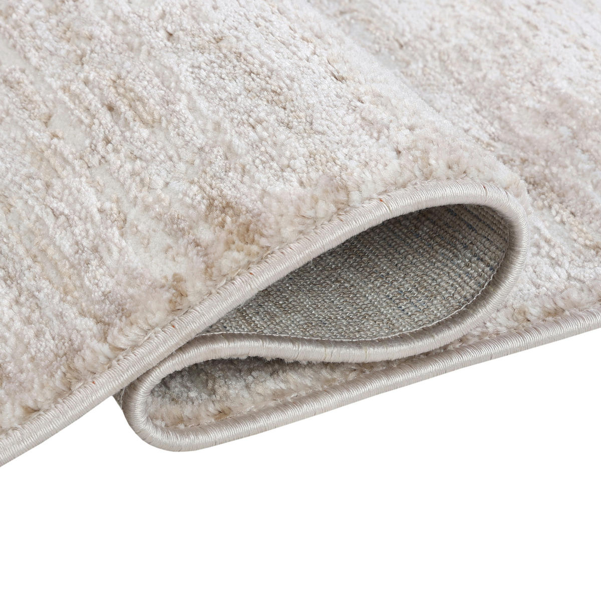 TEPPICH COMO Beige 140/200 cm - Beige, Kunststoff (140/200cm) - Tapiso