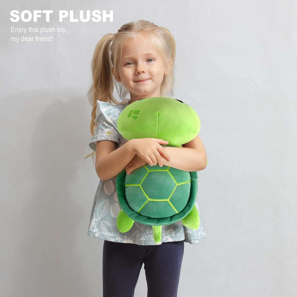 PLÜSCHTIER Schildkröte 30 cm - Grün, Textil (20/30cm)