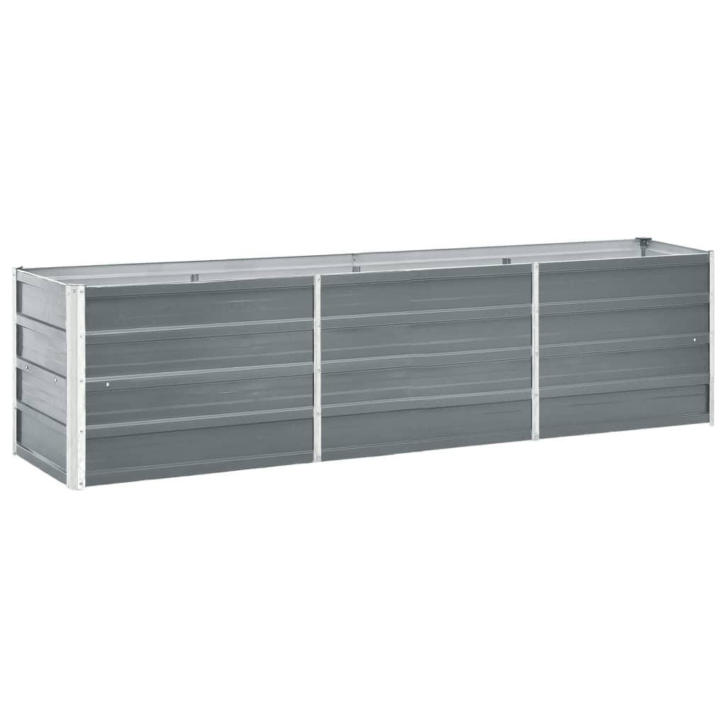 Deluke Hochbeet Grau 240x45x40 cm