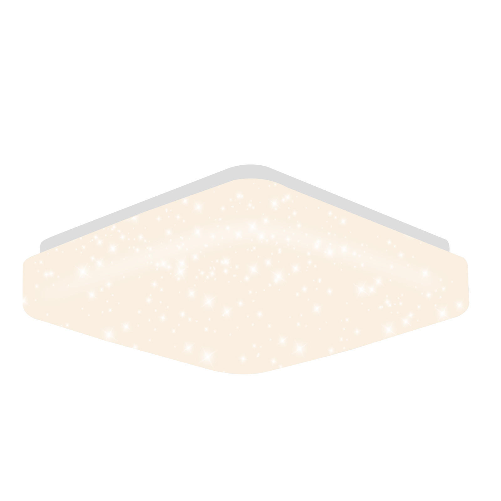 LED-DECKENLEUCHTE Adelheid 21/21/4 cm - Weiß, Kunststoff (21/21/4cm) - Nettlife