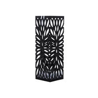 REGENSCHIRMSTÄNDER MIT HAKEN - Schwarz, Metall (15.5/49/15.5cm) - Hansiro