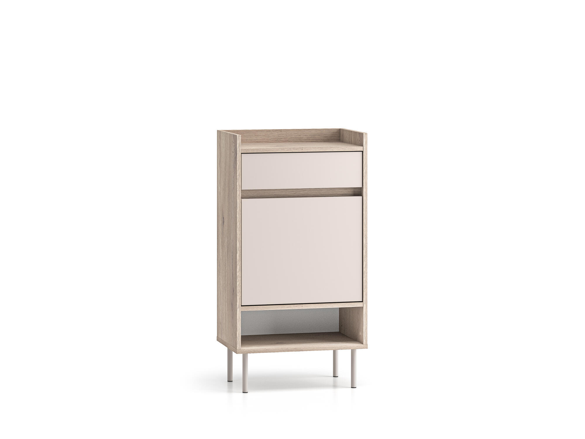 Furnlux Schuhschrank Beige 50x95x34 cm