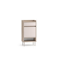SCHUHSCHRANK VOCO Beige 50x34x95 cm - Beige, Holzwerkstoff (50/95/34cm) - FURNLUX