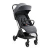 BUGGY Lauren grau/schwarz verstellbar faltbar Aluminiumrahmen bis 22 kg - Grau, Metall (66/53/105cm) - Kikka boo