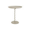 BEISTELLTISCH Zig Zag 44/44/52 cm - Grau, Metall (44/44/52cm) - Leitmotiv