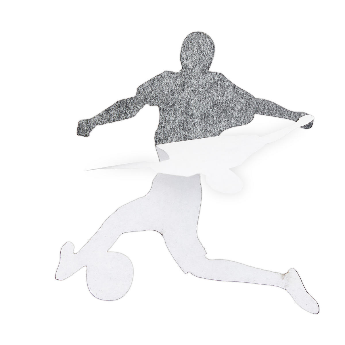 DIY-WANDUHR - Schwarz, Kunststoff/Metall (100/100/3.5cm) - Relaxdays