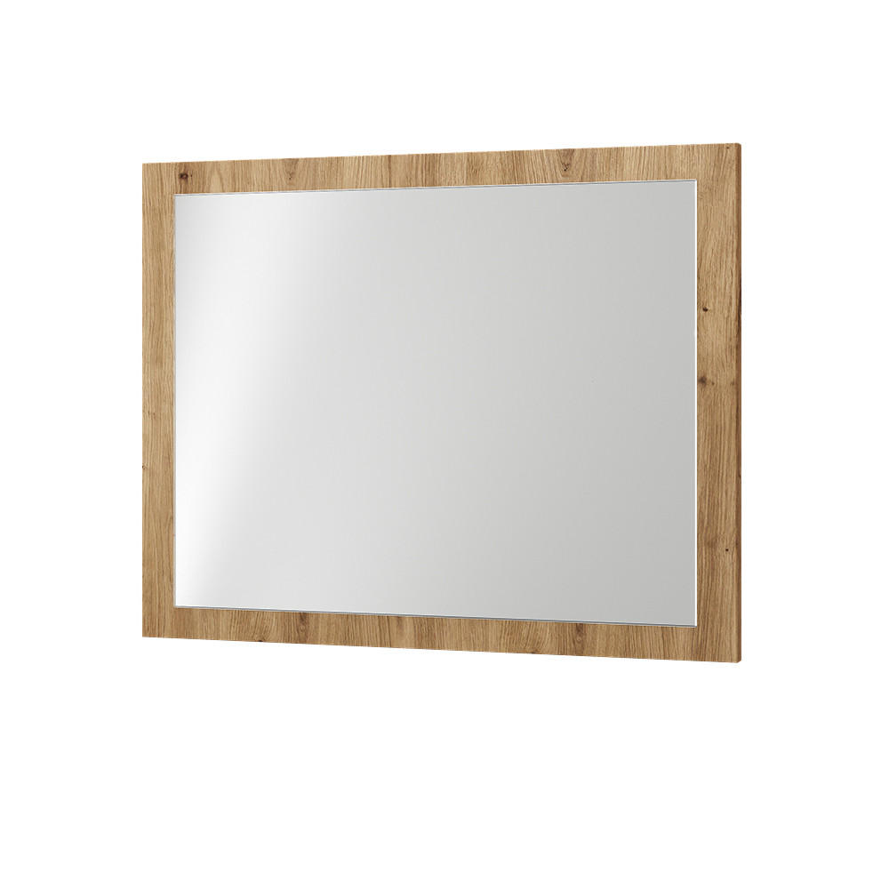 NÁSTENNÉ ZRKADLO Selena Remeselný dub - dub artisan, kompozitné drevo (70/55/2cm) - Vicco