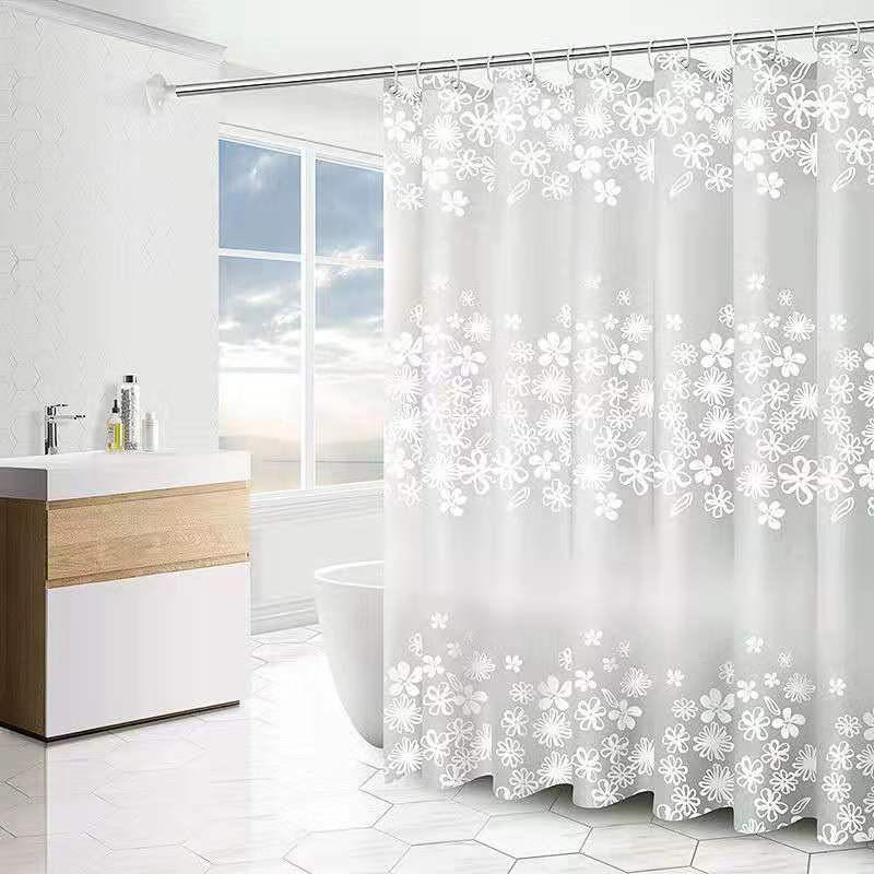 Mcboson Duschvorhang Transparent 180x180 cm