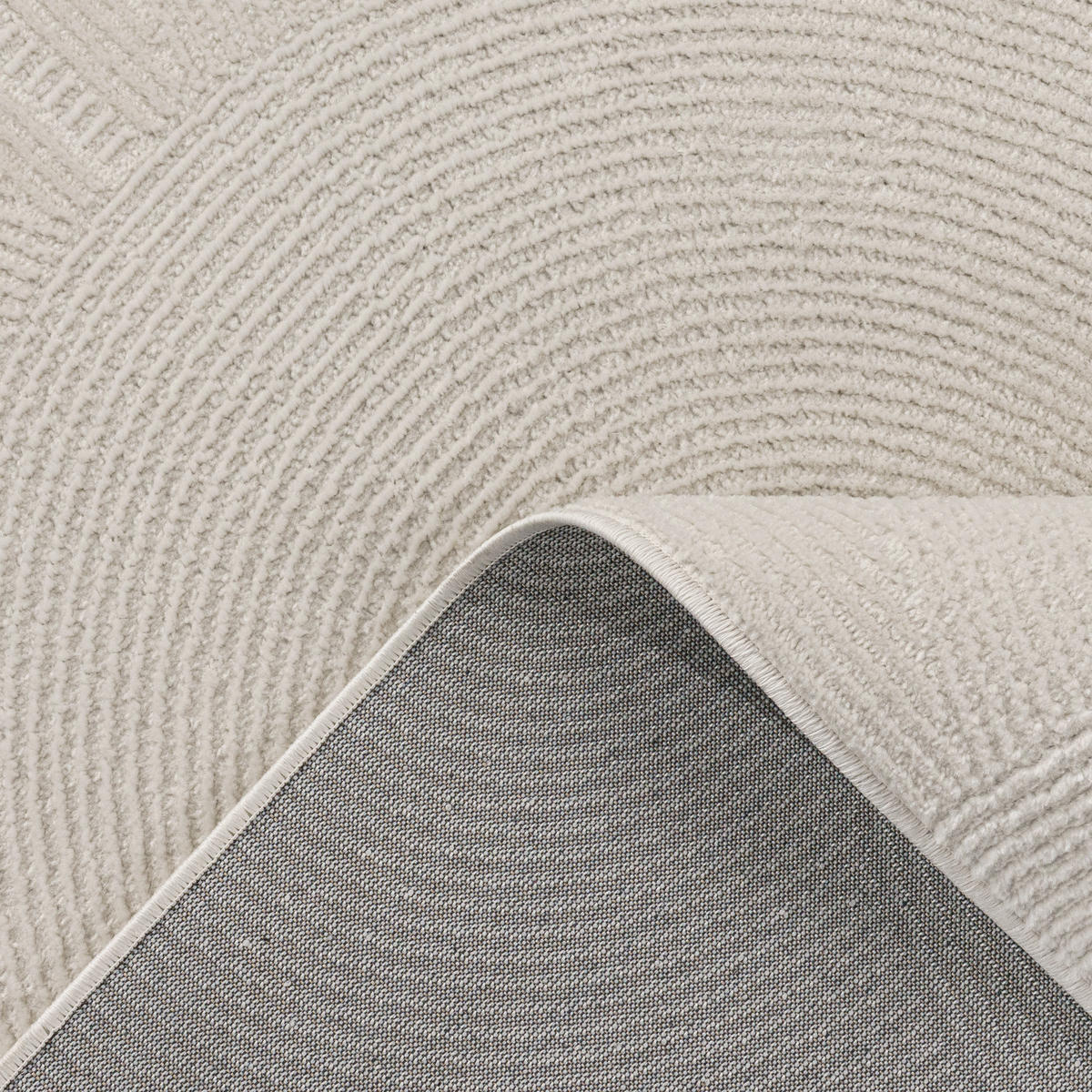 KURZFLORTEPPICH 80/150 cm Tinos 571 - Creme, Textil (80/150cm) - Paco Home