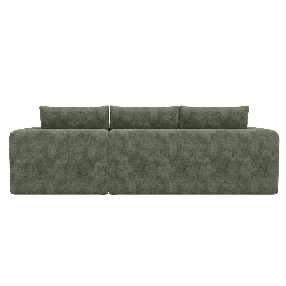 ECKSOFA 244.5/136/79 cm Grün Chenille - Grün, Textil (244.5/136cm) - Oxeza