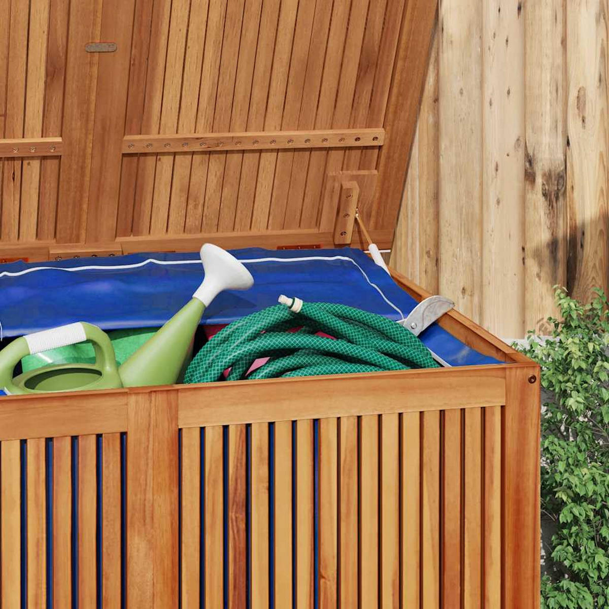 GARTENBOX 150/80/75 Cm Massivholz Akazie - Braun, Holz (80/75/150cm) - vidaXL