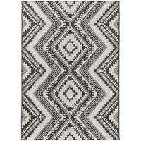 OUTDOORTEPPICH Cleo Schwarz 160x230 cm - Schwarz, Kunststoff/Textil (160/230cm) - benuta Nest