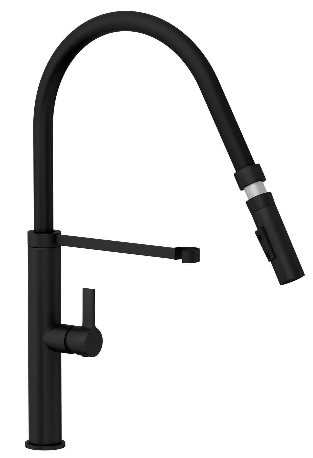 SPÜLBECKEN Napo Weiß 3-tlg. 550/420 mm Unterbau Granit inklusive Armatur Gold und Siphon - Weiß, Stein (55/42/20cm) - Granitan