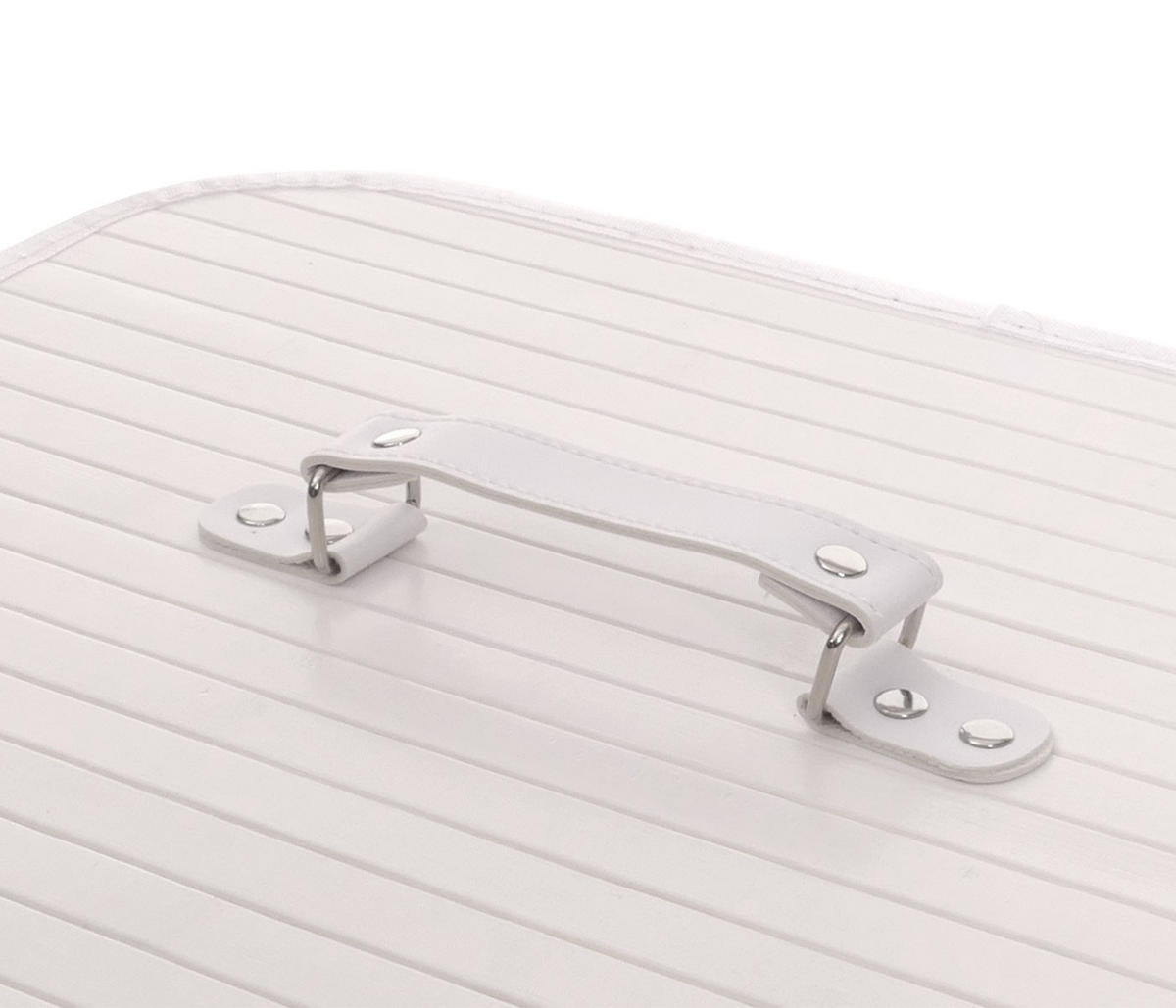 KOŠ NA PRÁDLO Bílý, krémově bílý - bílá/krémová, textil (43/61/32cm) - MCW