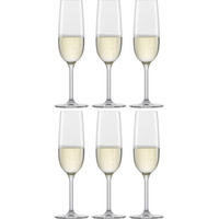 CHAMPAGNERGLAS Champagnergläser Bankett 210 ml - 6 Stück - Transparent, Glas (0.21L) - Schott Zwiesel
