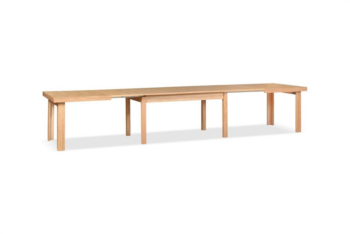 ESSTISCH INFINITO Ausziehbar 200 - 500 / 90 x 76 cm - Eichefarben, Holz (200/90/76cm) - MASSENO