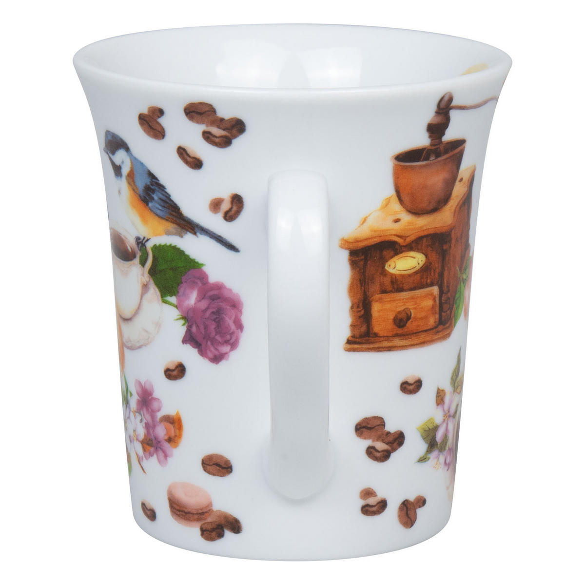 KAFFEEBECHER Coffee Birds - Naturfarben, Keramik (0.41L) - Könitz