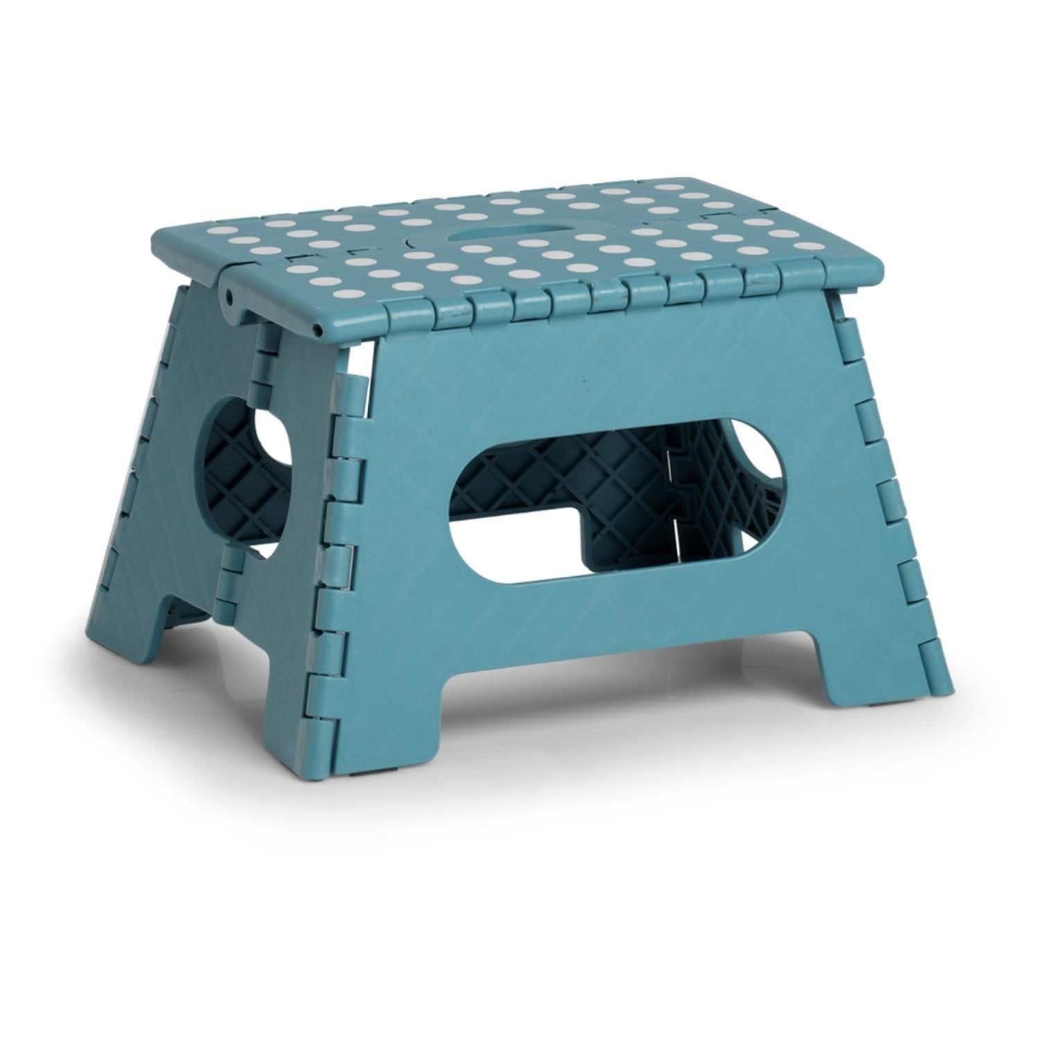 Zeller Klapphocker Blau 28x22x35 cm