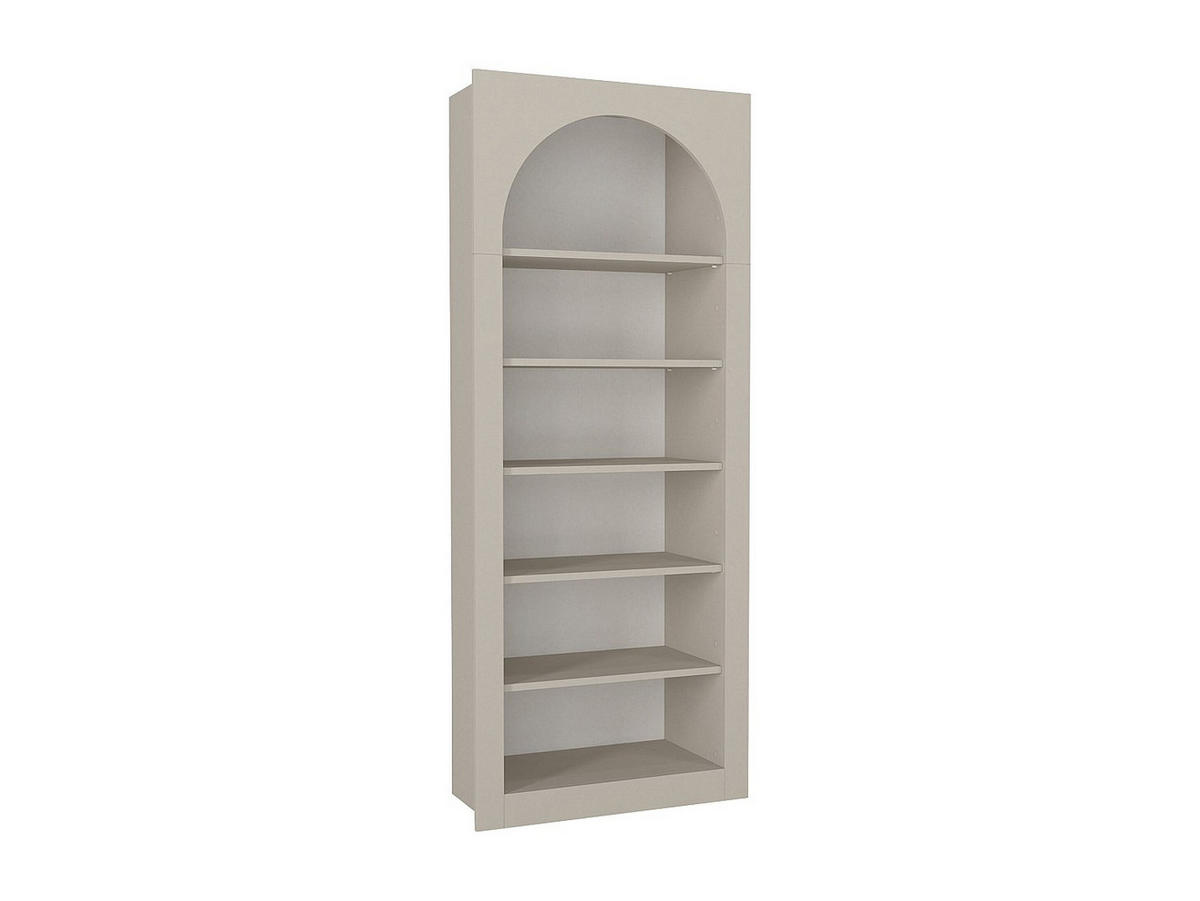 BÜCHERREGAL - 74 cm x 35 cm - holz - beige Cymora - Beige, Holz (74/180/35cm) - Vente-Unique