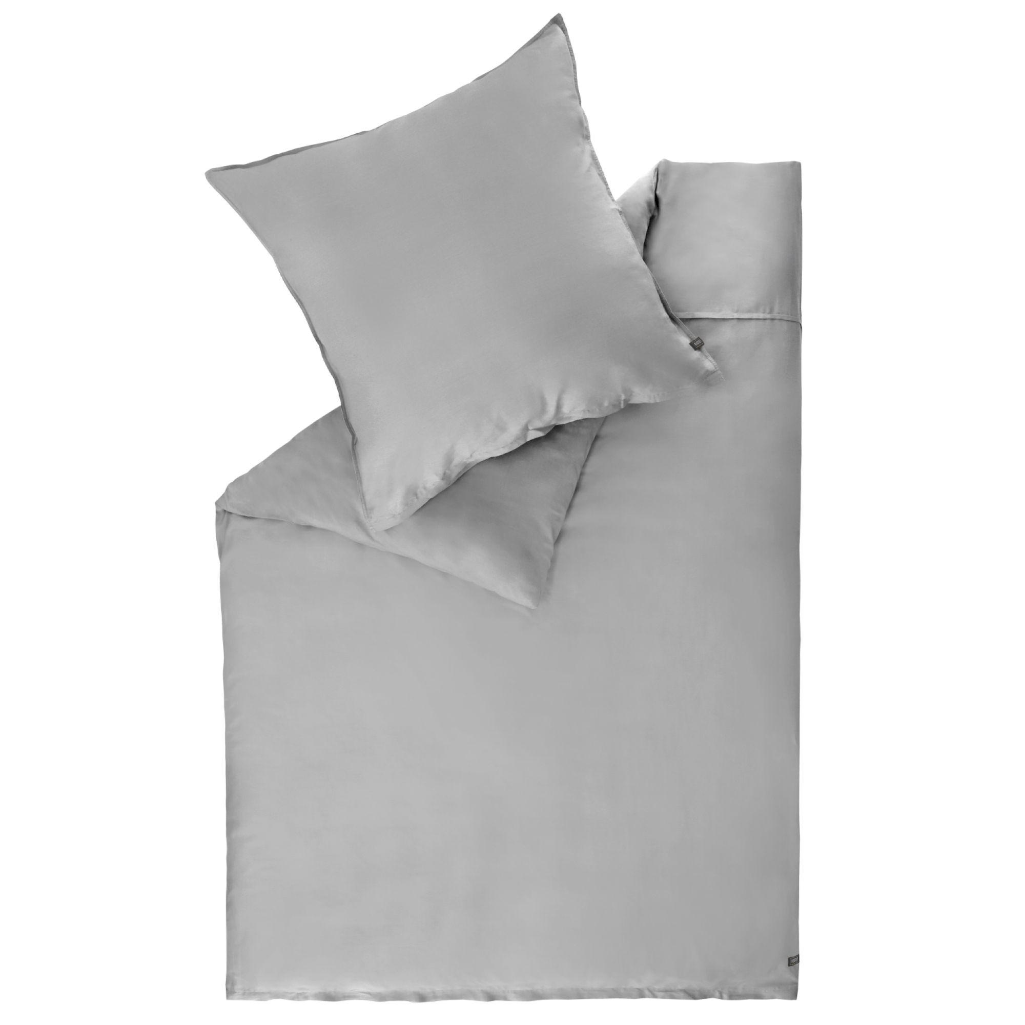 Schöner Wohnen Satin Grau 155x220 cm