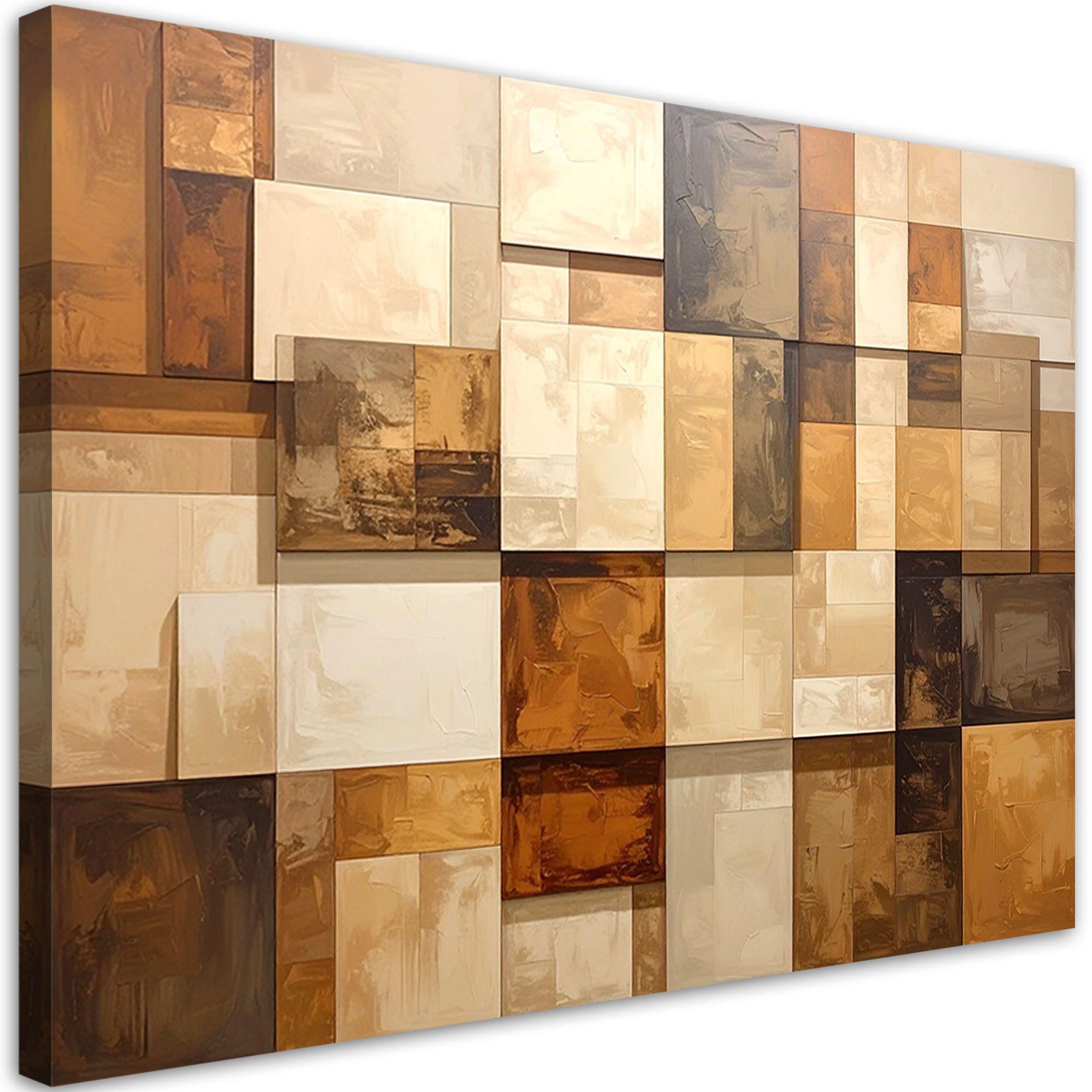 Feeby Leinwandbilder, Braun 120x80 cm