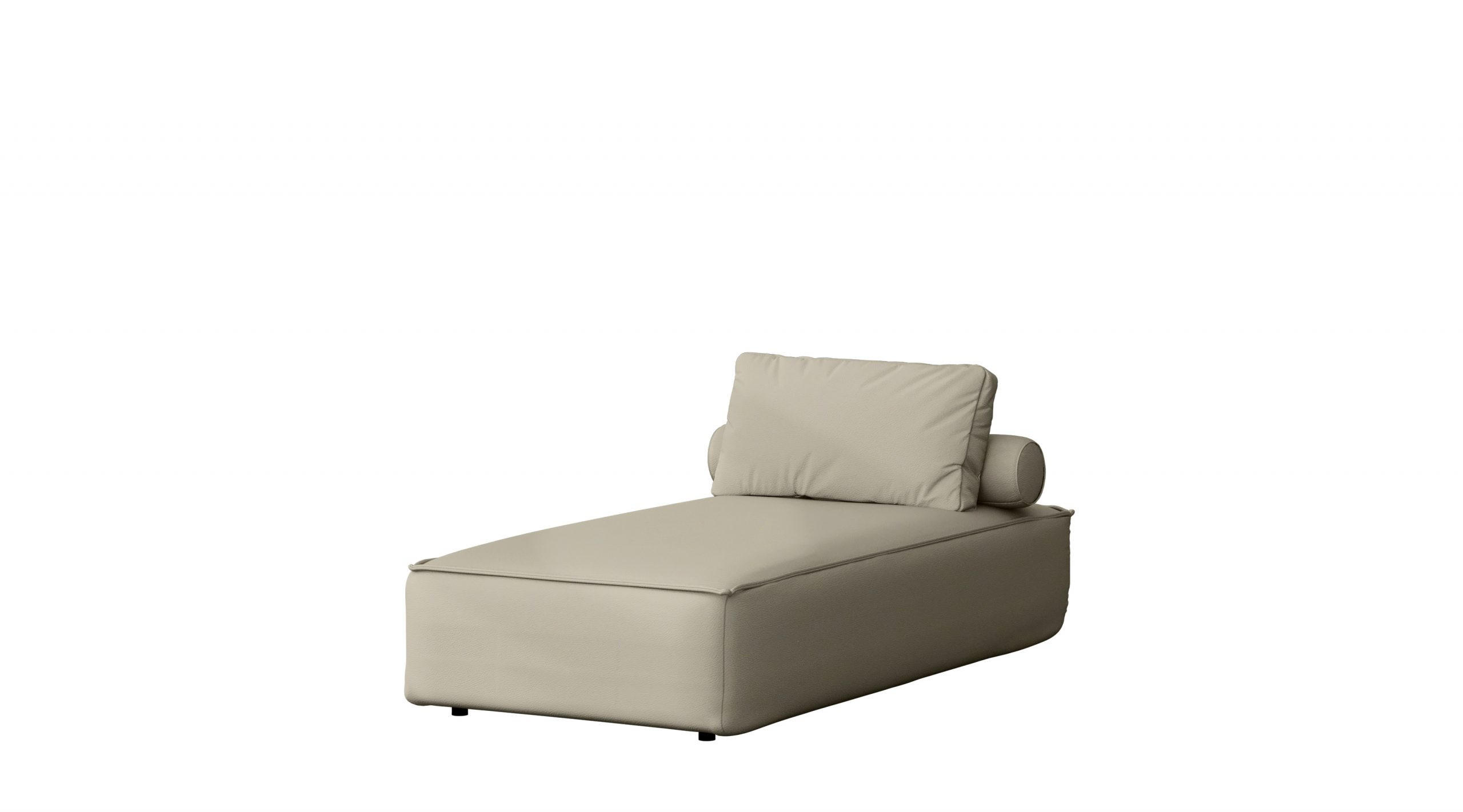GARTENCHAISELONGUE Liegestuhl Für Den Garten MALIBU Dunkelbeige - Beige, Holz (90/73/194cm) - Kaiser Möbel