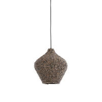 HÄNGELAMPE Kalenga Braun Ø28/30 cm - Braun, Metall (28/28/30cm) - Light & Living