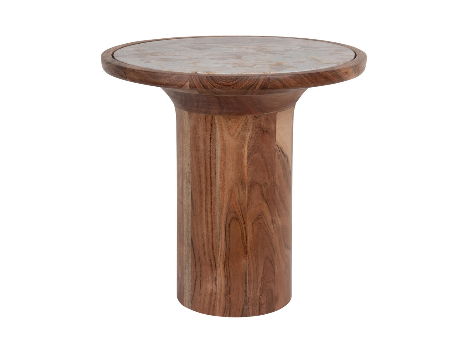 BEISTELLTISCH Tubo 40/40/40 cm - Braun, Holz (40/40/40cm) - Leitmotiv