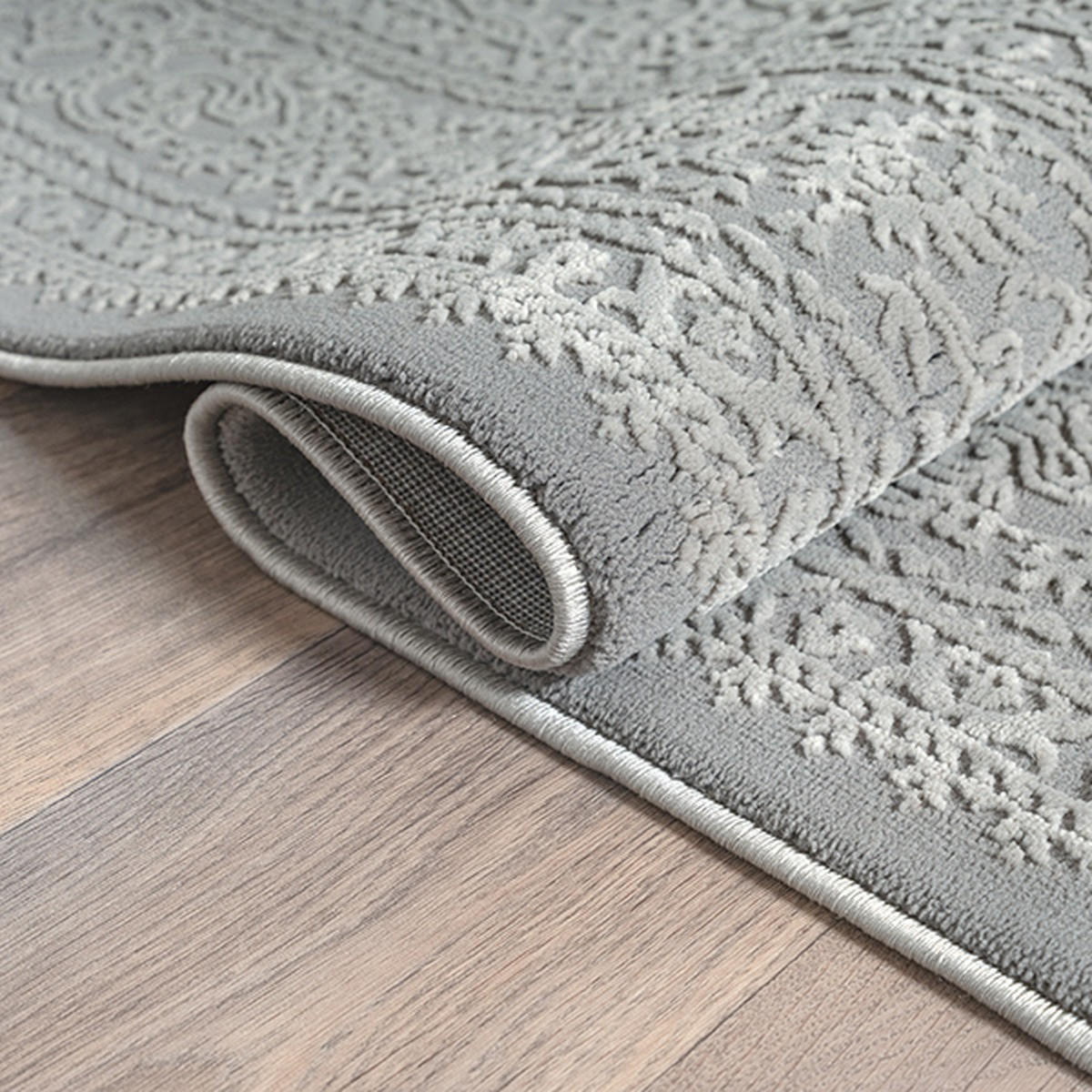 KURZFLORTEPPICH Uni KASOS Polyester Creme 160 x 230 cm - Beige, Textil (160/230cm) - KADIMA DESIGN