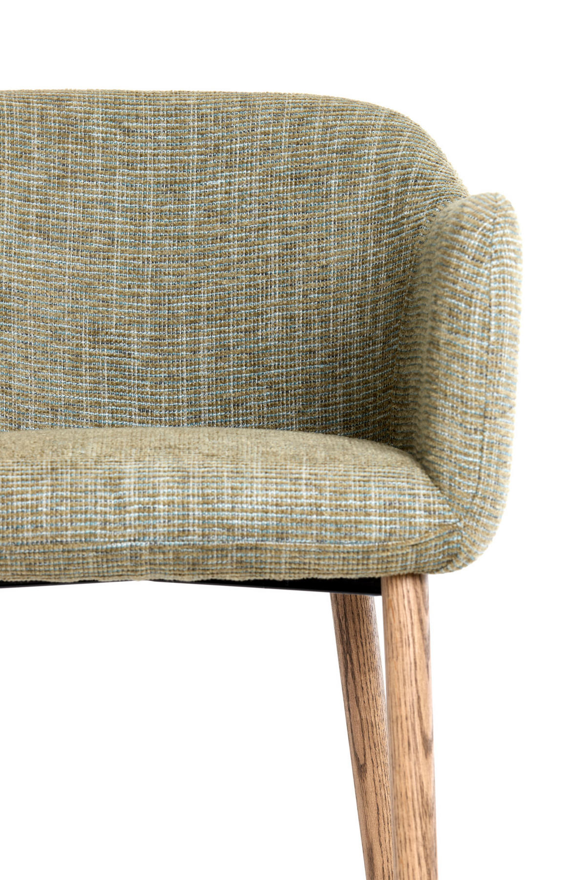 ESSZIMMERSTUHL Blaine Grün 62,5/56/76,5 cm - Grün, Holz (62.5/76.5/56cm) - Light & Living