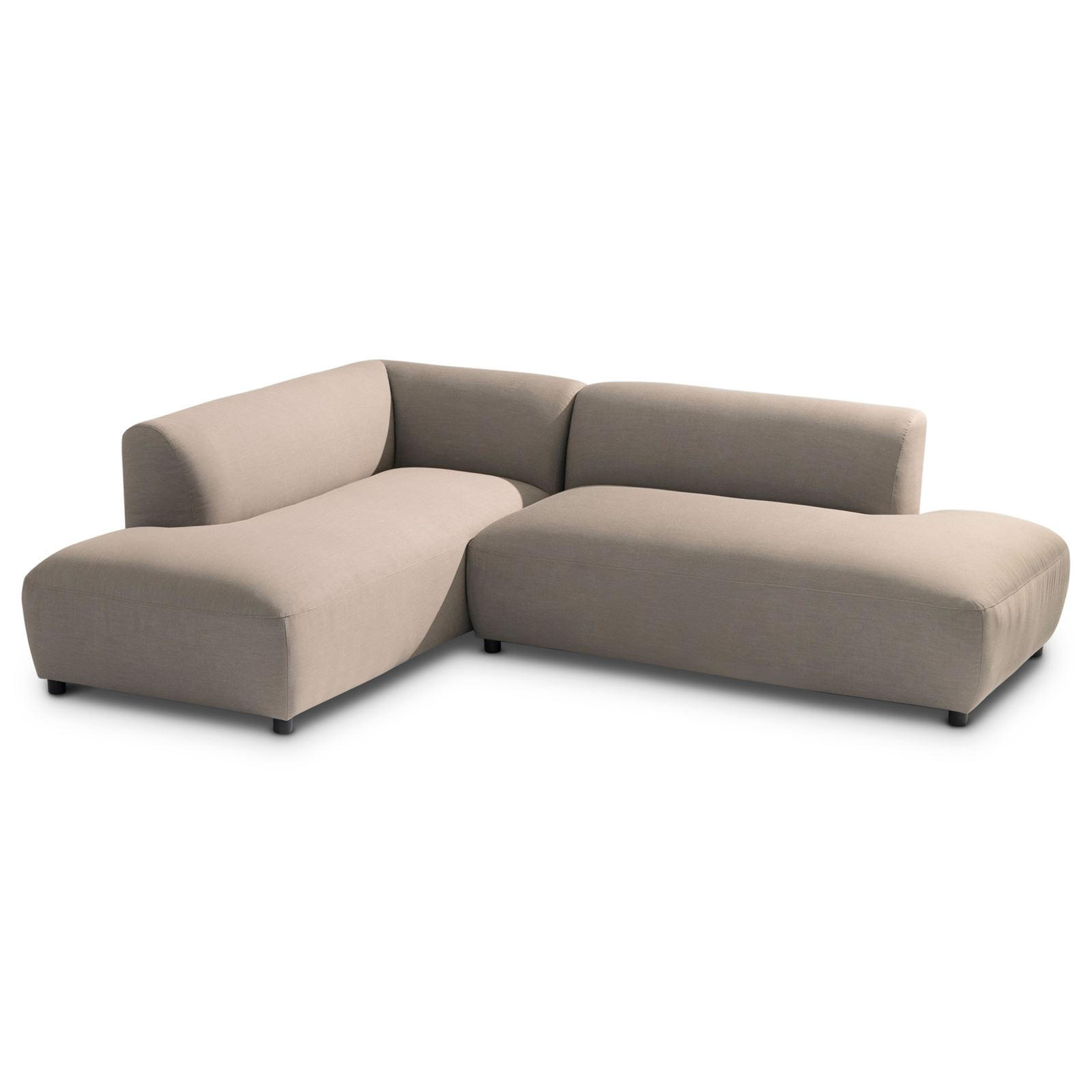 OUTDOOR- SOFA CALABRIA - Beige, Kunststoff (251/74/193cm) - IDIMEX