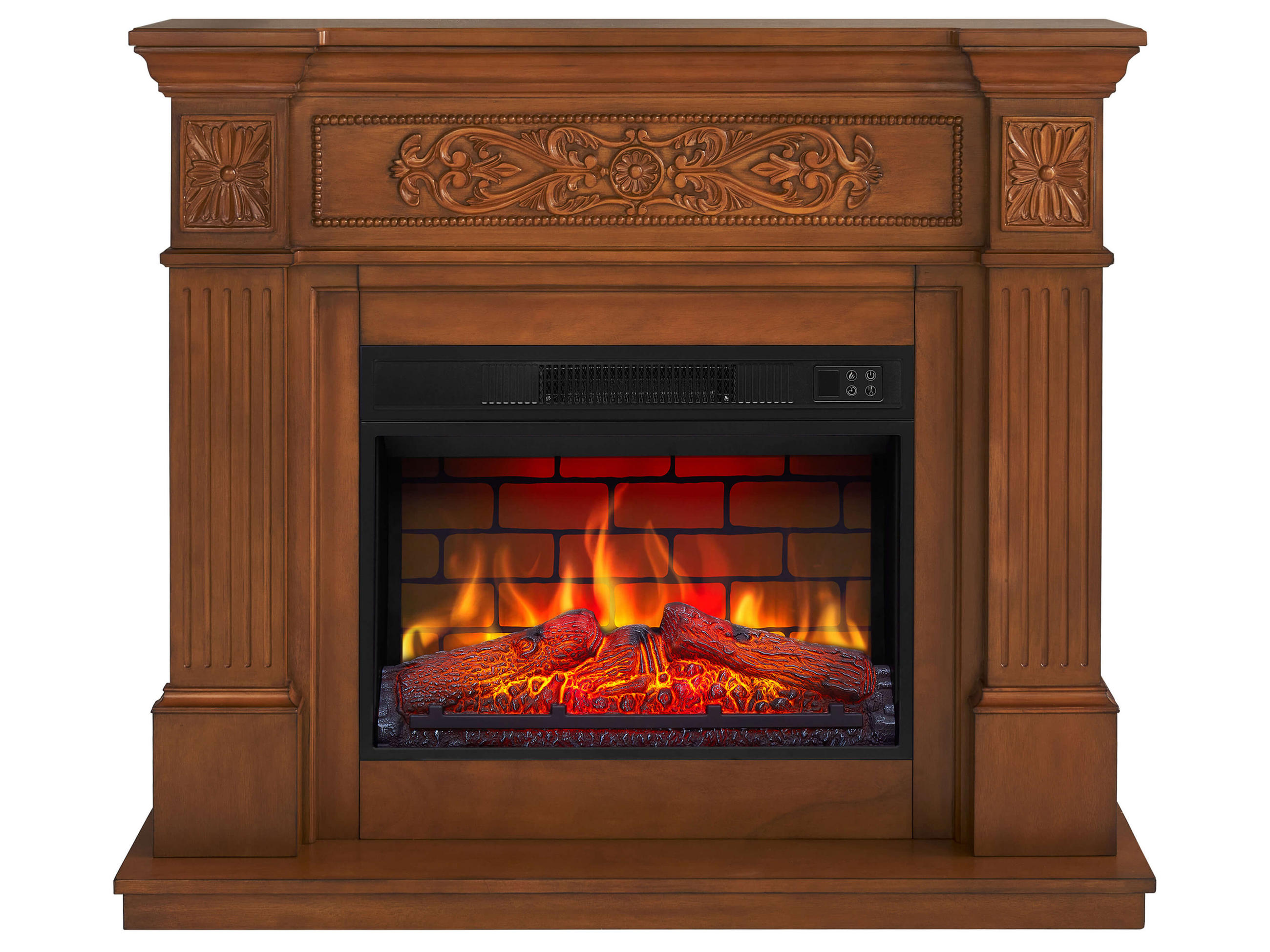 ArtiFlame Elektrokamin Braun 106.6x92.5x37 cm