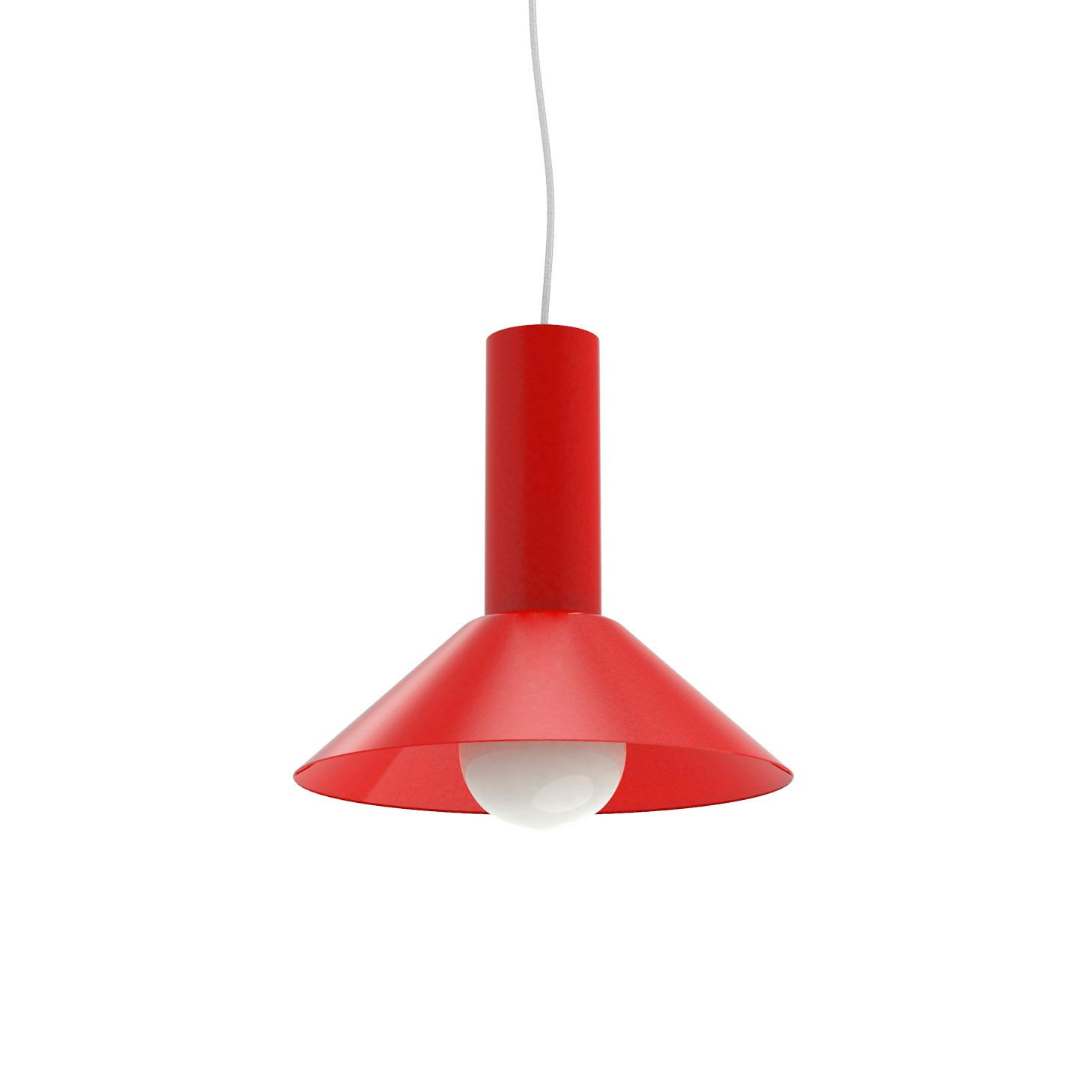 Lumicom Hängeleuchte Rot 25x23x25 cm