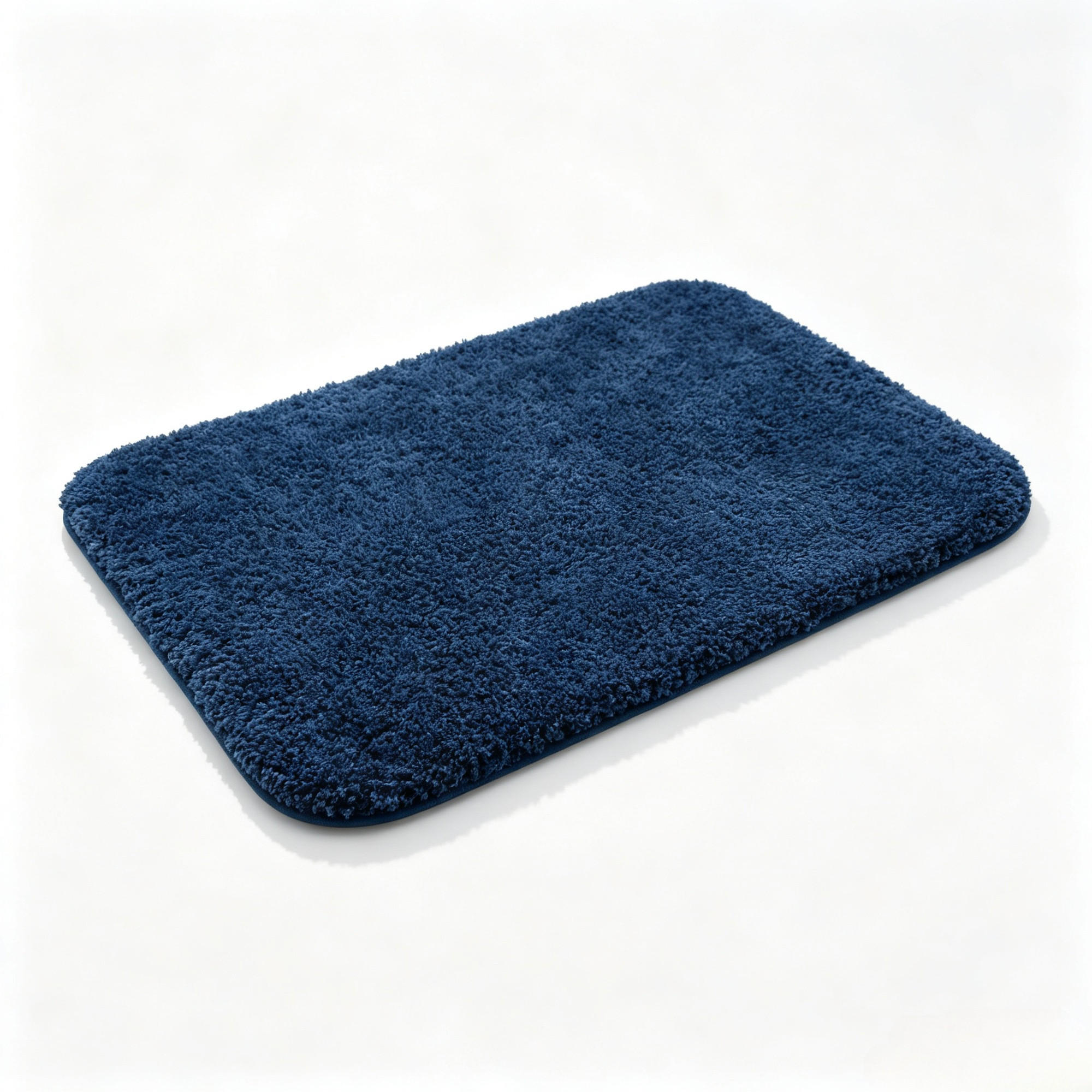 DUSCHMATTE – 60 x 90 cm – Blau - Blau, Textil (31/24cm)