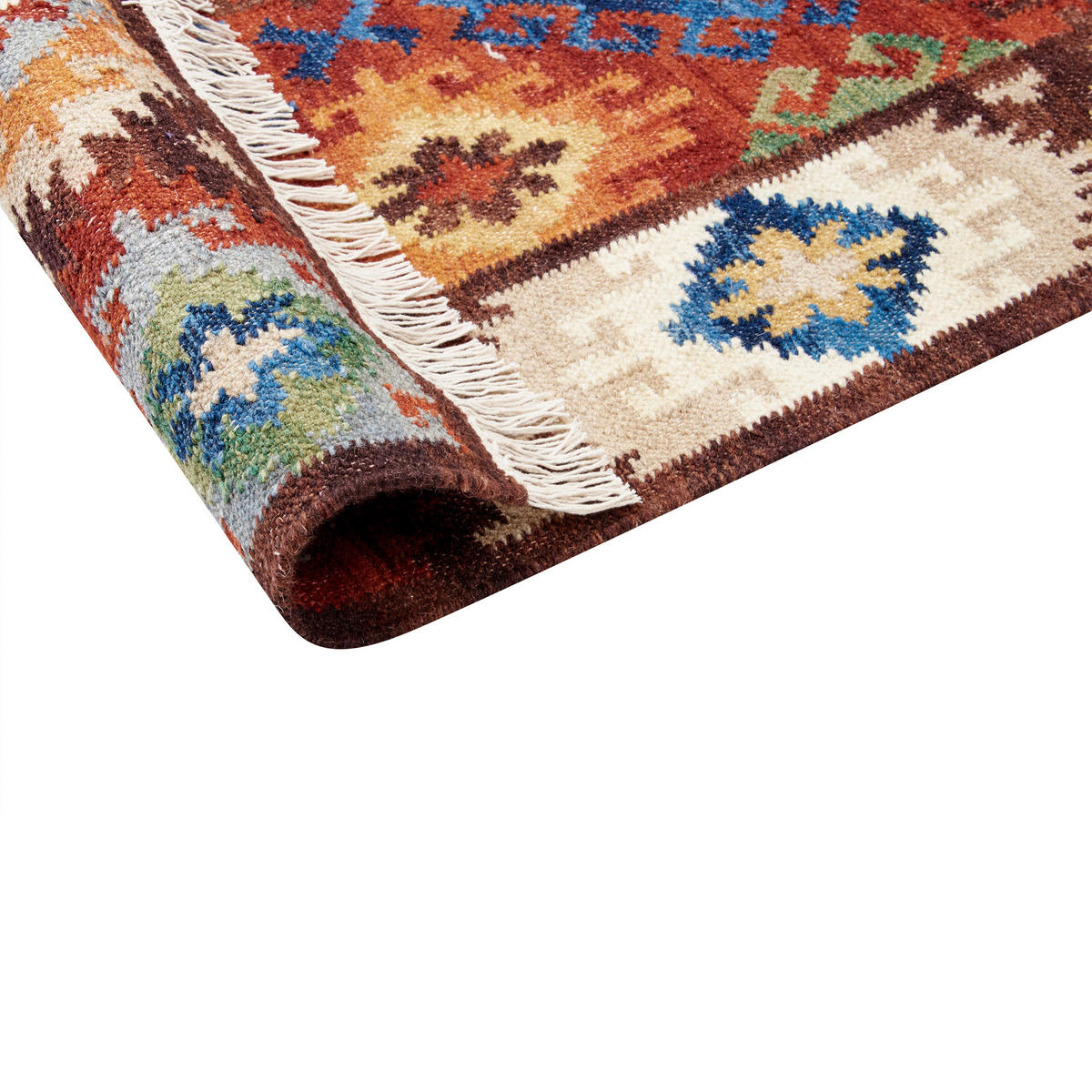 KELIM-TEPPICH Zovuni 300/200 cm - Multicolor, Textil (200/300cm) - Beliani