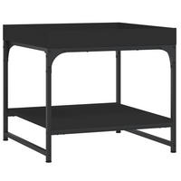 COUCHTISCH Schwarz 49,5x49,5x45 cm Holzwerkstoff - Schwarz, Holzwerkstoff (49.5/49.5/45cm) - furnicato