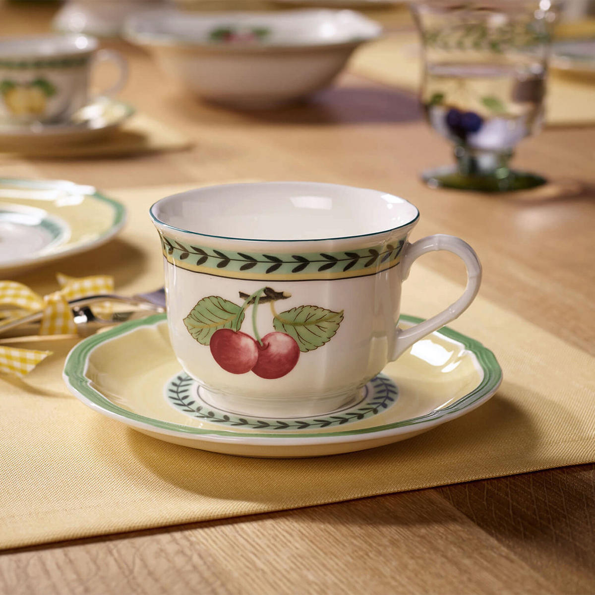 SUPPENUNTERTASSE French Garden Fleurence bunt ø 17 cm - Multicolor, Keramik (17cm) - Villeroy & Boch