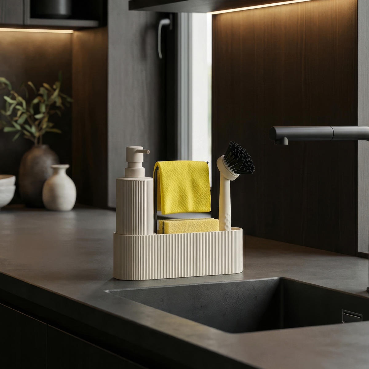 ERSATZBÜRSTEN 4er-Set, beige, Kunststoff - Beige, Kunststoff (6.5/5/6.5cm) - bremermann